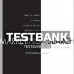 Test Bank for Marketing Research 12th Edition by Aaker