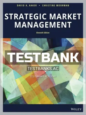 Test Bank for Strategic Market Management 11th Edition by Aaker