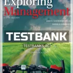 Test Bank for Exploring Management 6th Edition by Schermerhorn