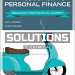 Solutions Manual for Introduction to Personal Finance Beginning Your Financial Journey 1st Edition by Grable