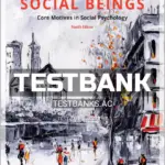 Test Bank for Social Beings 4th Edition by Fiske