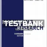 Test Bank for Marketing Research 13th Edition by Kumar