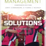 Solutions Manual for Management 14th Edition by Schermerhorn
