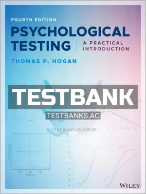 Test Bank for Psychological Testing Practical Introduction 4th Edition by Hogan