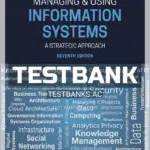 Test Bank for Managing and Using Information Systems 7th Edition by Pearlson