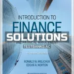 Solutions Manual for Introduction to Finance Markets Investments and Financial Management 17th Edition by Melicher