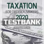 Test Bank for Taxation for Decision Makers 2020 10th Edition by Dennis-Escoffier