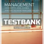 Test Bank for Strategic Management Concepts and Cases 3rd Edition by Dyer