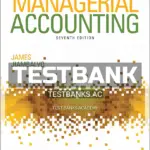 Test Bank for Managerial Accounting 7th Edition by Jiambalvo