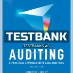 Test Bank for Auditing Practical Approach with Data Analytics 2nd Edition by Johnson