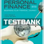 Test Bank for Introduction to Personal Finance Beginning Your Financial Journey 2nd Edition by Grable