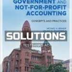 Solutions Manual for Government and Not for Profit Accounting Concepts and Practices 9th Edition by Granof