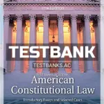 Test Bank for American Constitutional Law Introductory Essays and Selected Cases 17th Edition by Mason