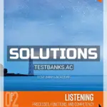 Solutions Manual for Listening Processes Functions and Competency 2nd Edition by Worthington