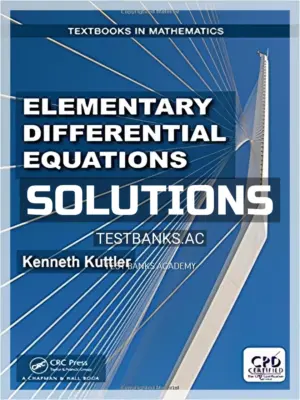 Solutions Manual for Elementary Differential Equations 1st Edition by Kuttler