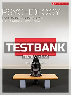 Test Bank for Psychology 2nd CA Edition by Feist