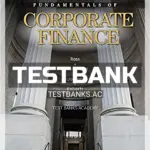 Test Bank for Fundamentals of Corporate Finance 9th CA Edition by Ross