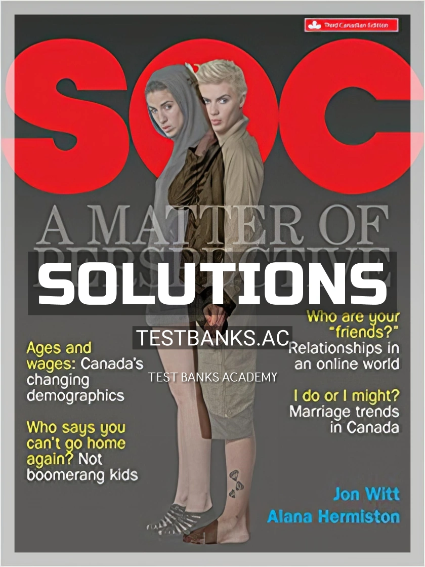 9781259088506-SOLUTIONS Solutions Manual for SOC 3rd CA Edition by Witt