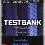 Test Bank for Modern Competitive Strategy 4th Edition by Walker