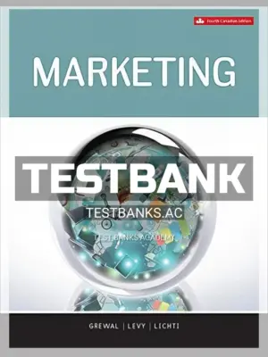 Test Bank for Marketing 4th CA Edition by Grewal