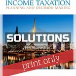 Solutions Manual for Canadian Income Taxation 19th CA Edition by Buckwold