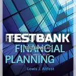 Test Bank for Personal Financial Planning 2nd Edition by Altfest