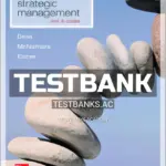 Test Bank for Strategic Management Text and Cases 8th Edition by Dess