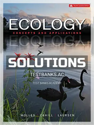 Solutions Manual for Ecology 4th CA Edition by Molles