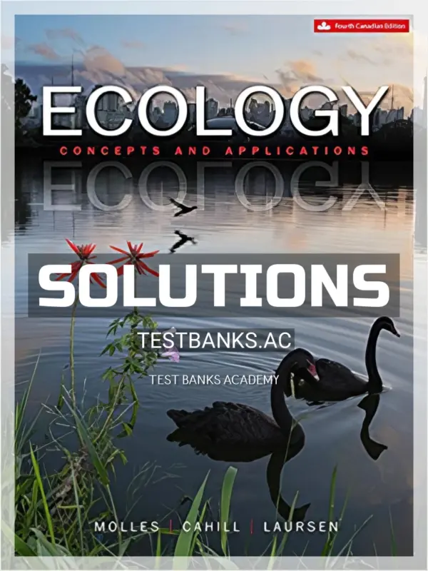 Solutions Manual for Ecology 4th CA Edition by Molles