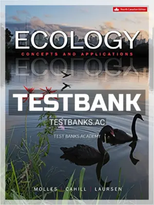 Test Bank for Ecology 4th CA Edition by Molles