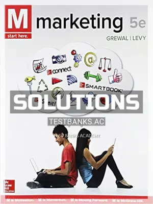 Solutions Manual for M Marketing 5th Edition by Grewal