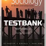 Test Bank for Sociology A Brief Introduction 6th CA Edition by Schaefer