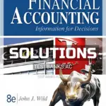 Solutions Manual for Financial Accounting Information for Decisions 8th Edition by John Wild