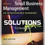 Solutions Manual for Small Business Management An Entrepreneurs Guidebook 8th Edition by Byrd