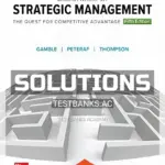 Solutions Manual for Essentials of Strategic Management The Quest for Competitive Advantage 5th Edition by Gamble