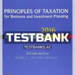 Test Bank for Principles of Taxation for Business and Investment Planning 2016 19th Edition by Jones