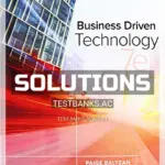 Solutions Manual for Business Driven Technology 7th Edition by Baltzan