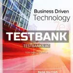 Test Bank for Business Driven Technology 7th Edition by Baltzan