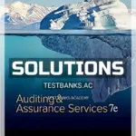 Solutions Manual for Auditing and Assurance Services 7th Edition by Louwers