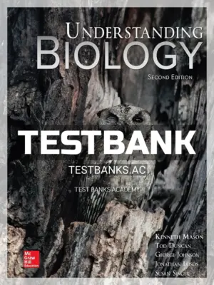 Test Bank for Understanding Biology 2nd Edition by Mason
