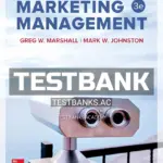 Test Bank for Marketing Management 3rd Edition by Marshall