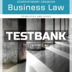 Test Bank for Contemporary Canadian Business Law 12th CA Edition by Willes