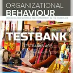 Test Bank for Organizational Behaviour Improving Performance And Commitment In The Workplace 4th CA Edition by Colquitt