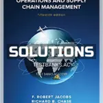 Solutions Manual for Operations and Supply Chain Management 15th Edition by Jacobs