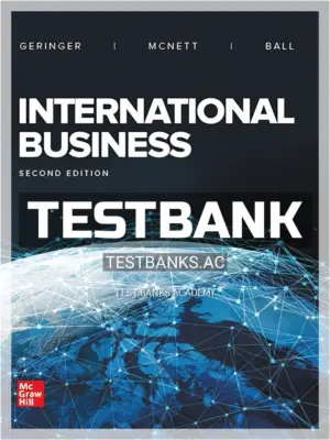 Test Bank for International Business 2nd Edition by Geringer