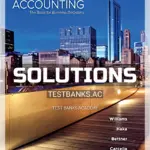 Solutions Manual for Financial and Managerial Accounting The Basis for Business Decisions 18th Edition by Williams