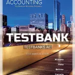Test Bank for Financial and Managerial Accounting The Basis for Business Decisions 18th Edition by Williams