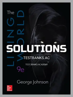 Solutions Manual for Living World 9th Edition by Johnson