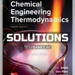 Solutions Manual for Introduction to Chemical Engineering Thermodynamics 8th Edition by Smith