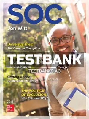 Test Bank for SOC 2018 5th Edition by Witt